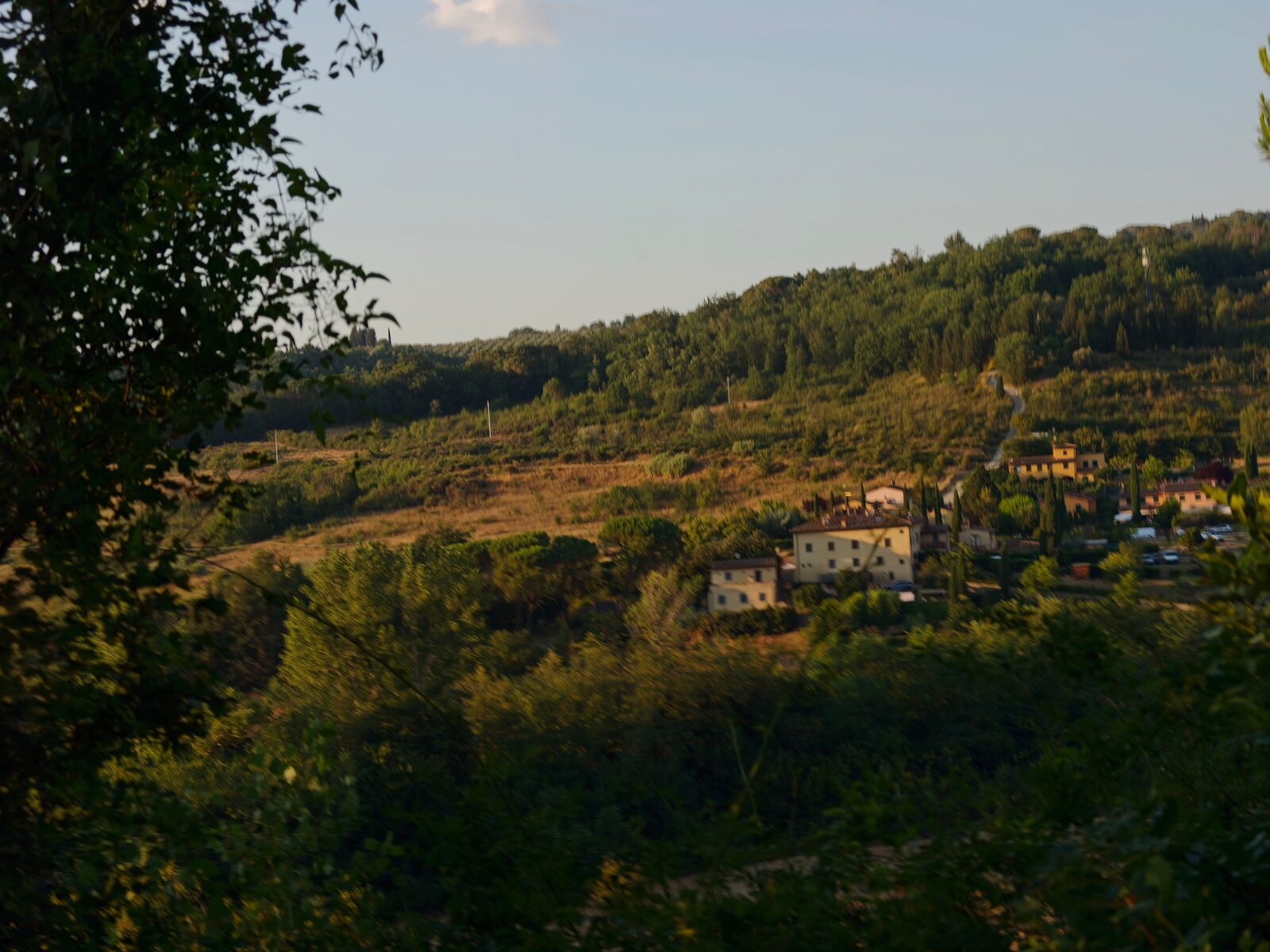 View over the Chianti hills